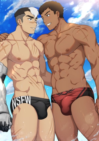 Shiro X Davion #1 cover