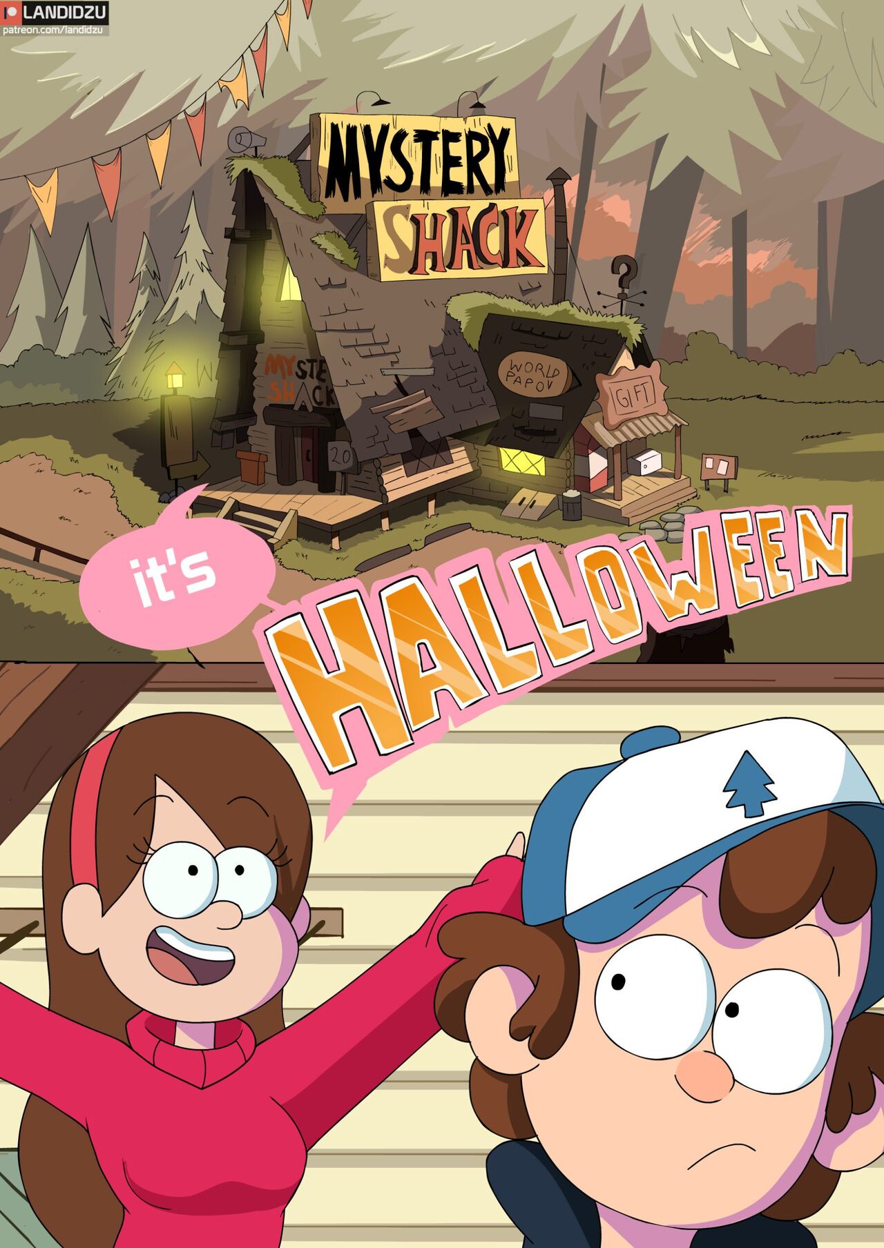 Gravity Falls - Trick or Treat page 2 full