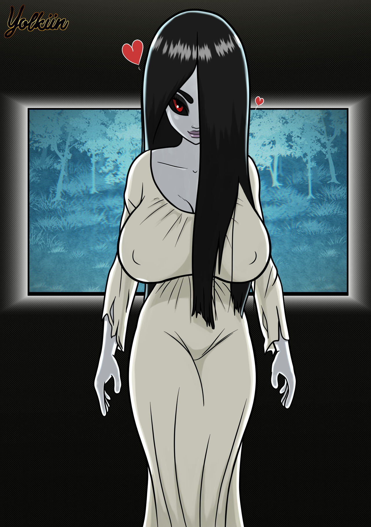 Sadako, Horny Ghost - Yolkiin page 4 full