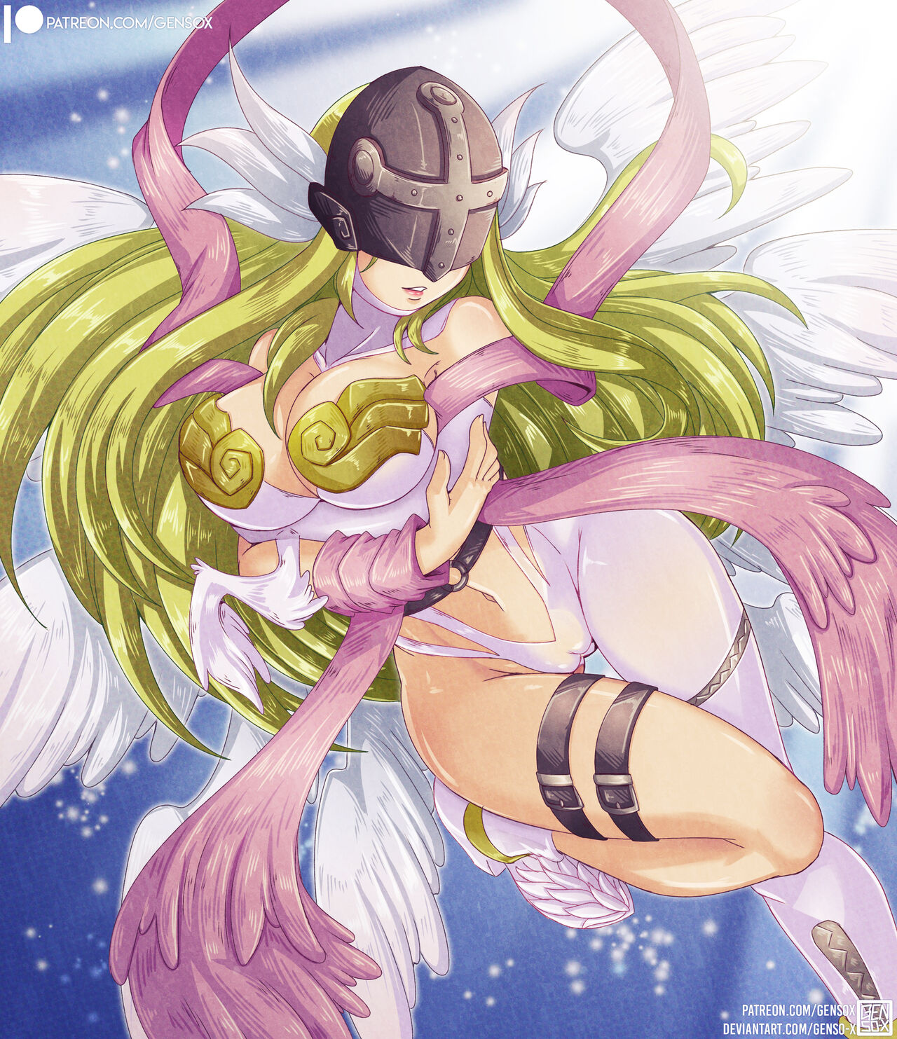 Angewomon - Pink Tier page 1 full