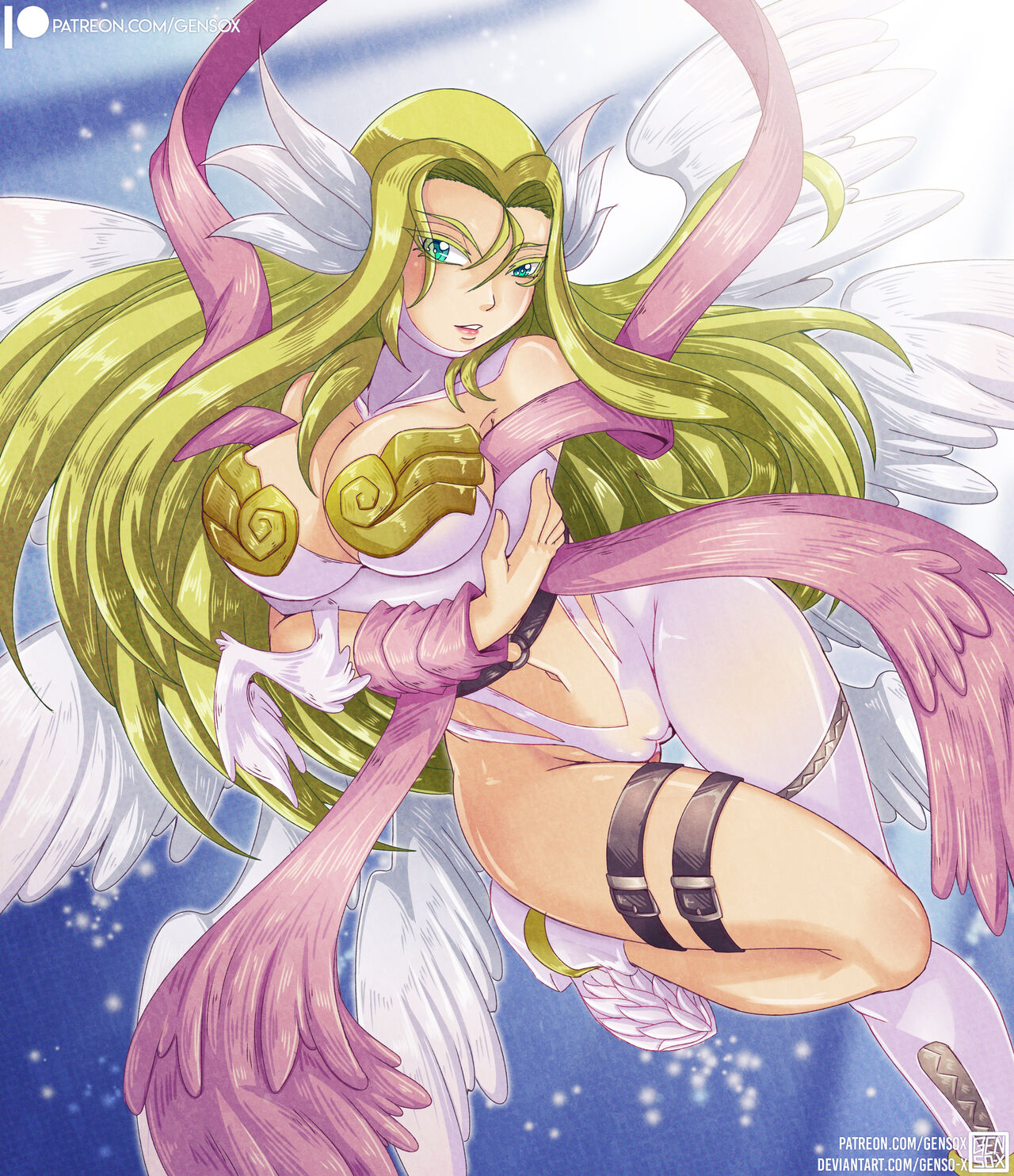 Angewomon - Pink Tier page 2 full
