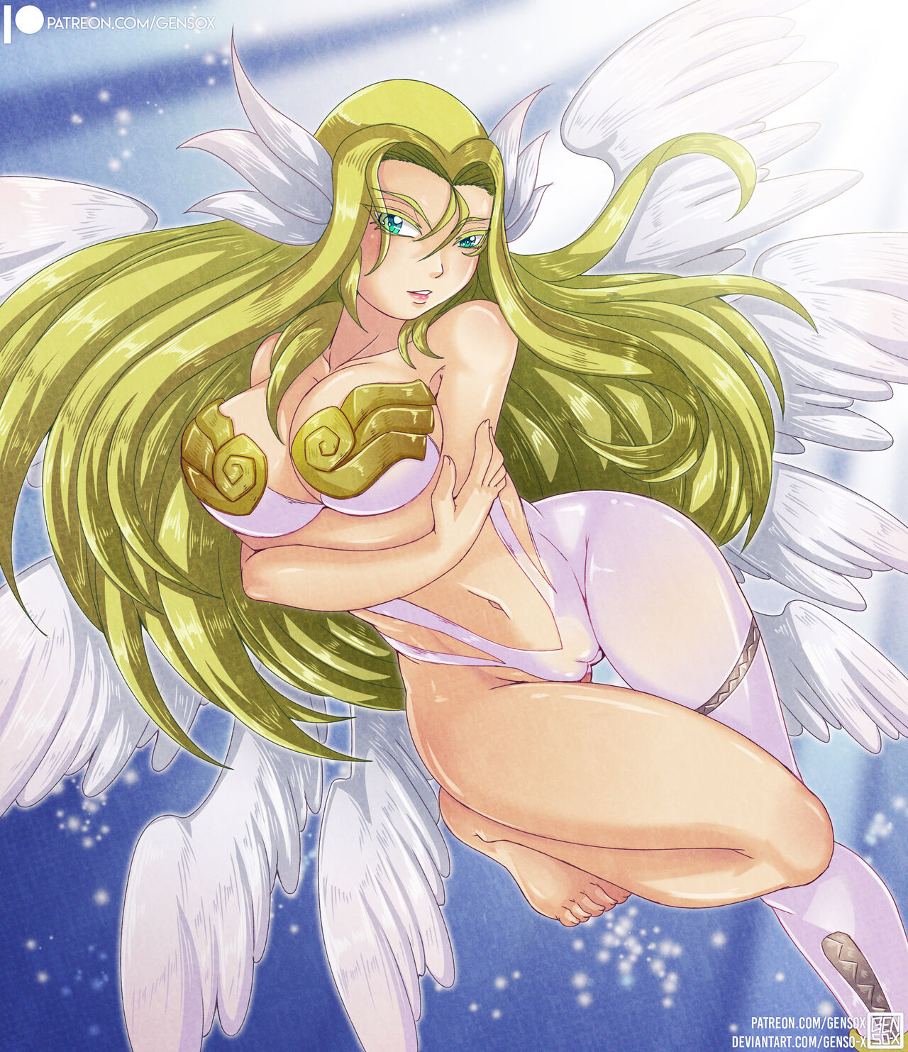 Angewomon - Pink Tier page 3 full