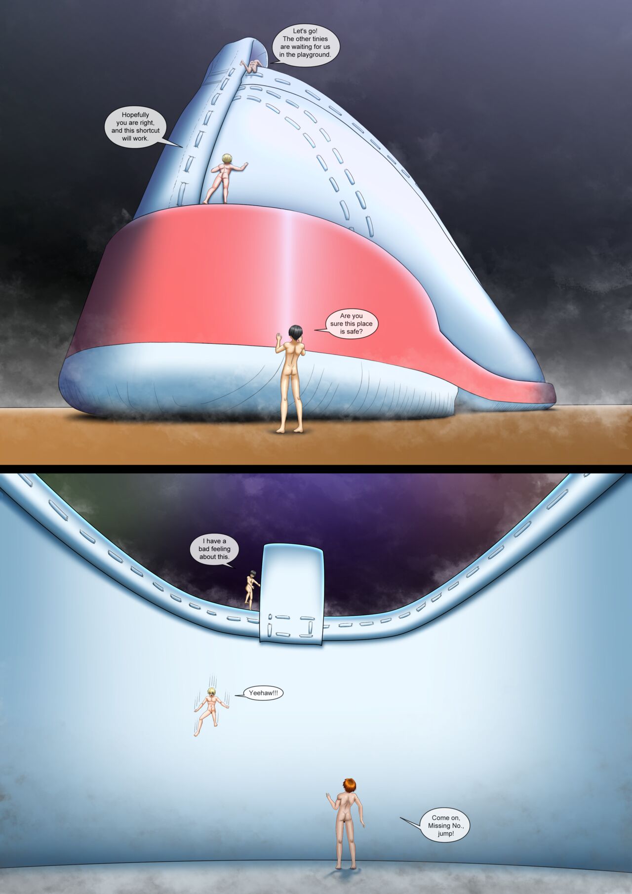 Aurumargelium - Little Snatcher Comics page 1 full