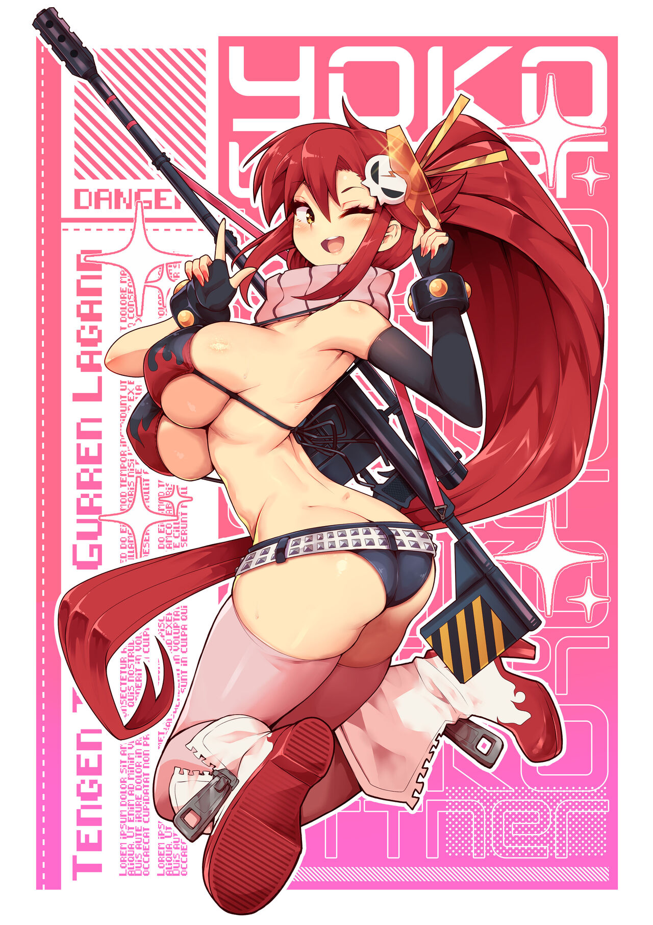 Yoko Littner // Gurren Lagann page 2 full