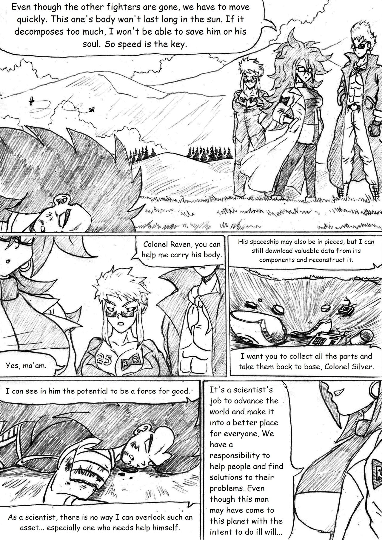 Dragonball Z Golden Age - Chapter 5 - Teamwork page 4 full