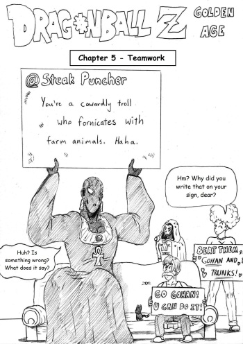 Dragonball Z Golden Age - Chapter 5 - Teamwork cover