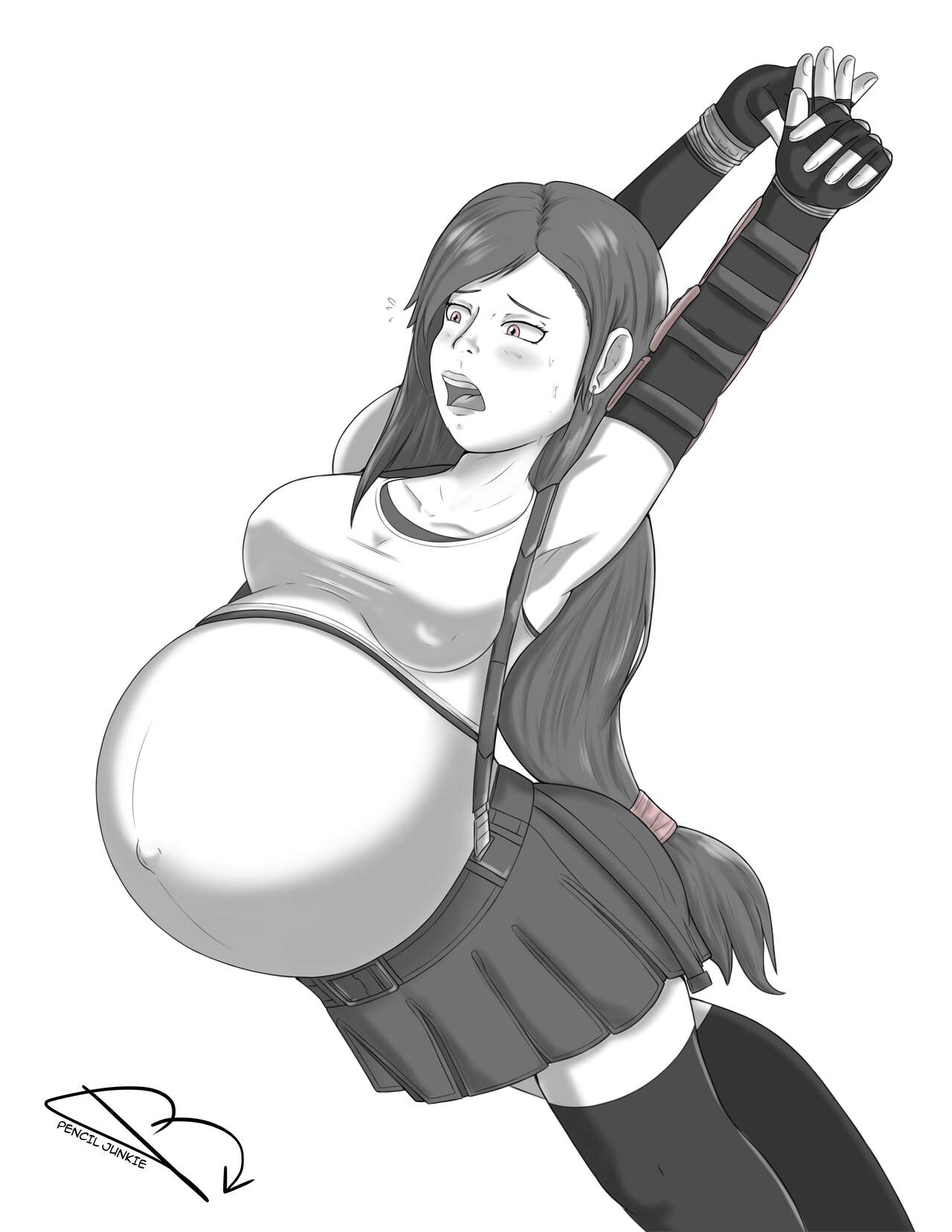 Tifa Lockhart Sketch Final High Res + Alts page 2 full