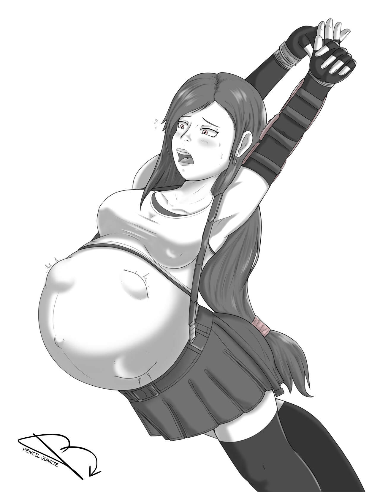 Tifa Lockhart Sketch Final High Res + Alts page 8 full