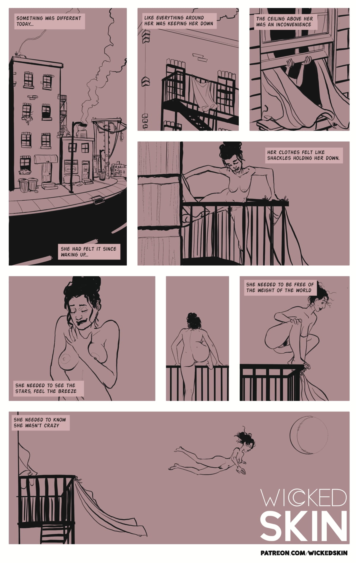 Wicked Skin: Issue 1 - Avi page 10 full