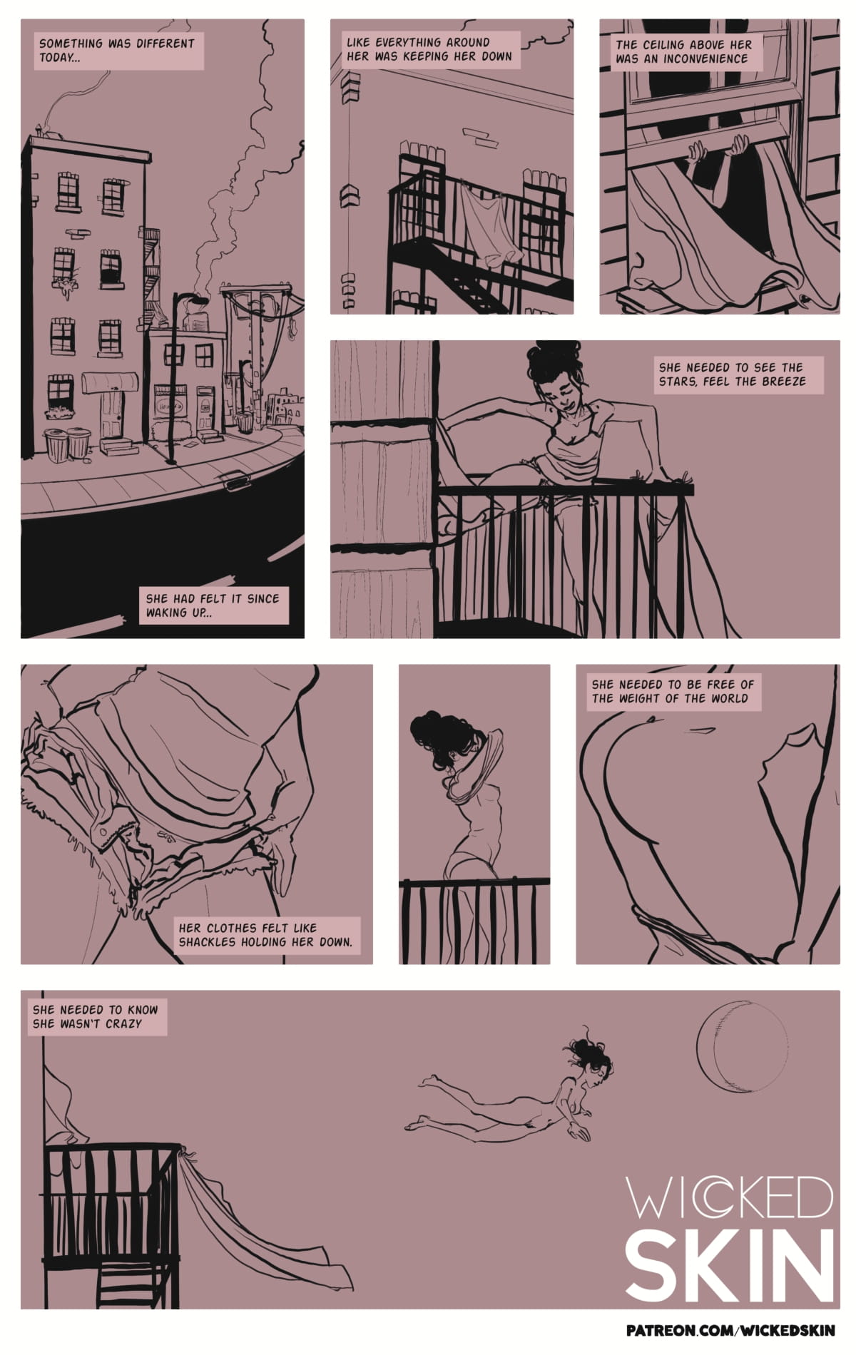 Wicked Skin: Issue 1 - Avi page 4 full