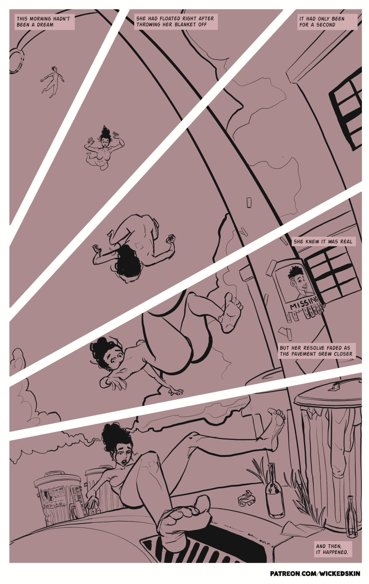 Wicked Skin: Issue 1 - Avi page 5 full