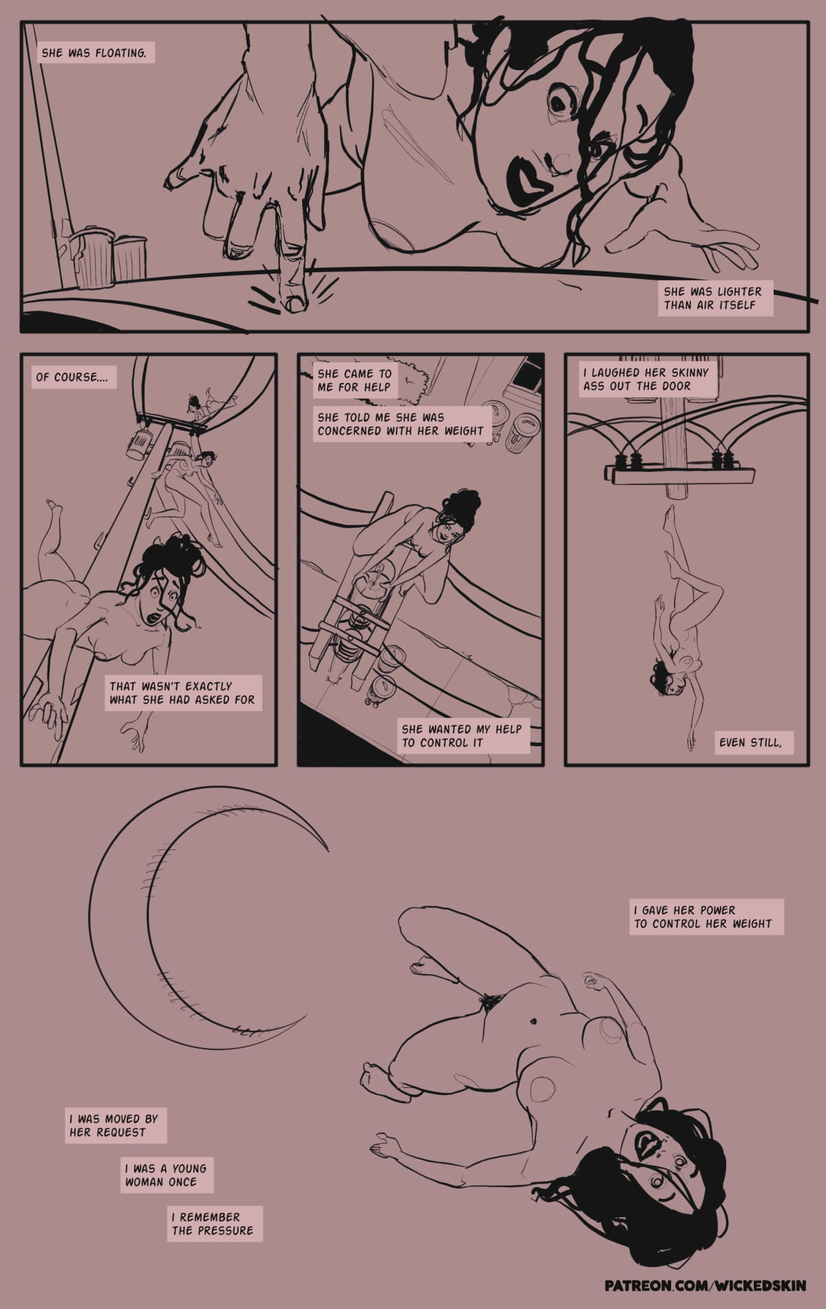 Wicked Skin: Issue 1 - Avi page 6 full