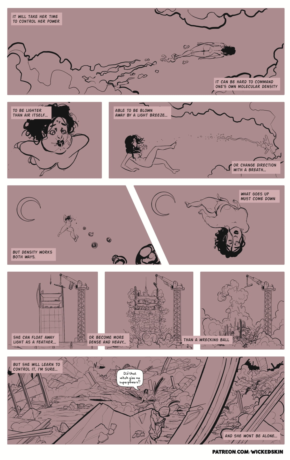 Wicked Skin: Issue 1 - Avi page 7 full