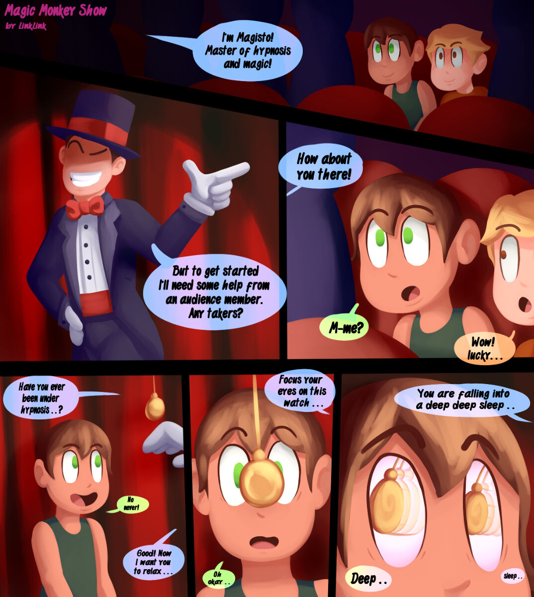 Magic Monkey Show page 1 full