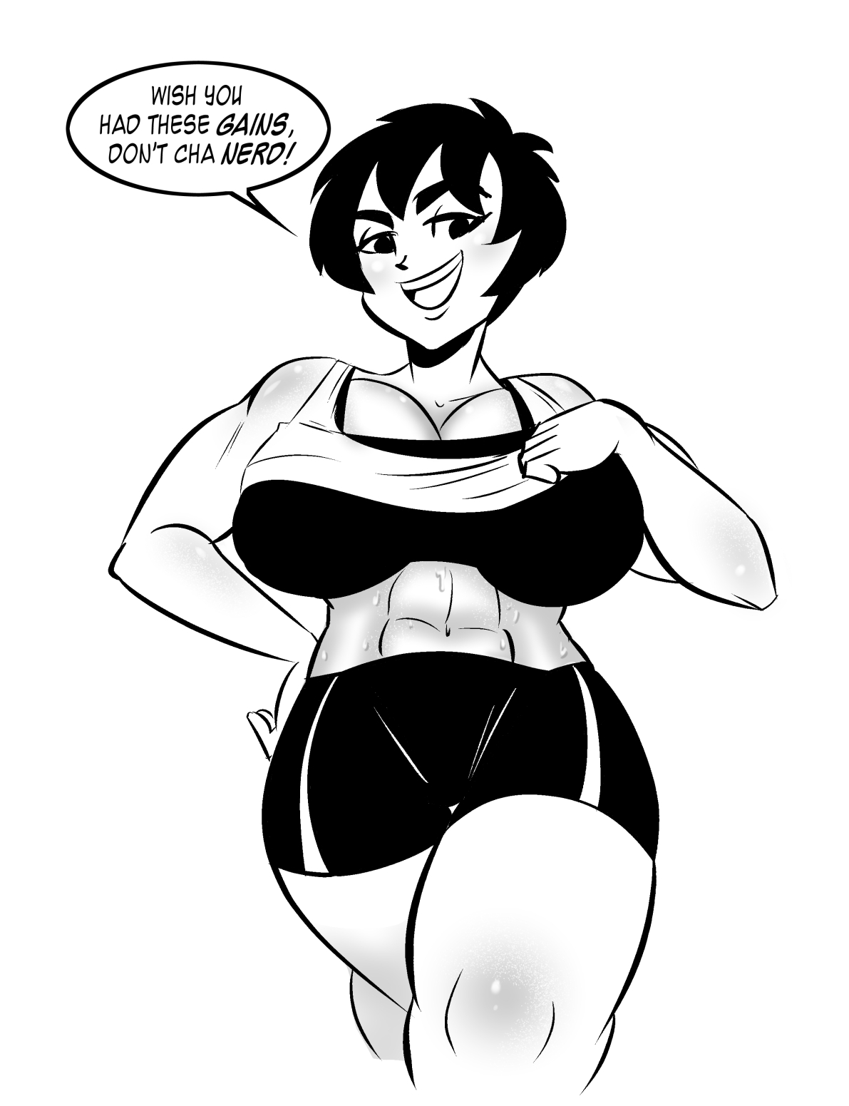 Tomboy Bully Mom page 8 full