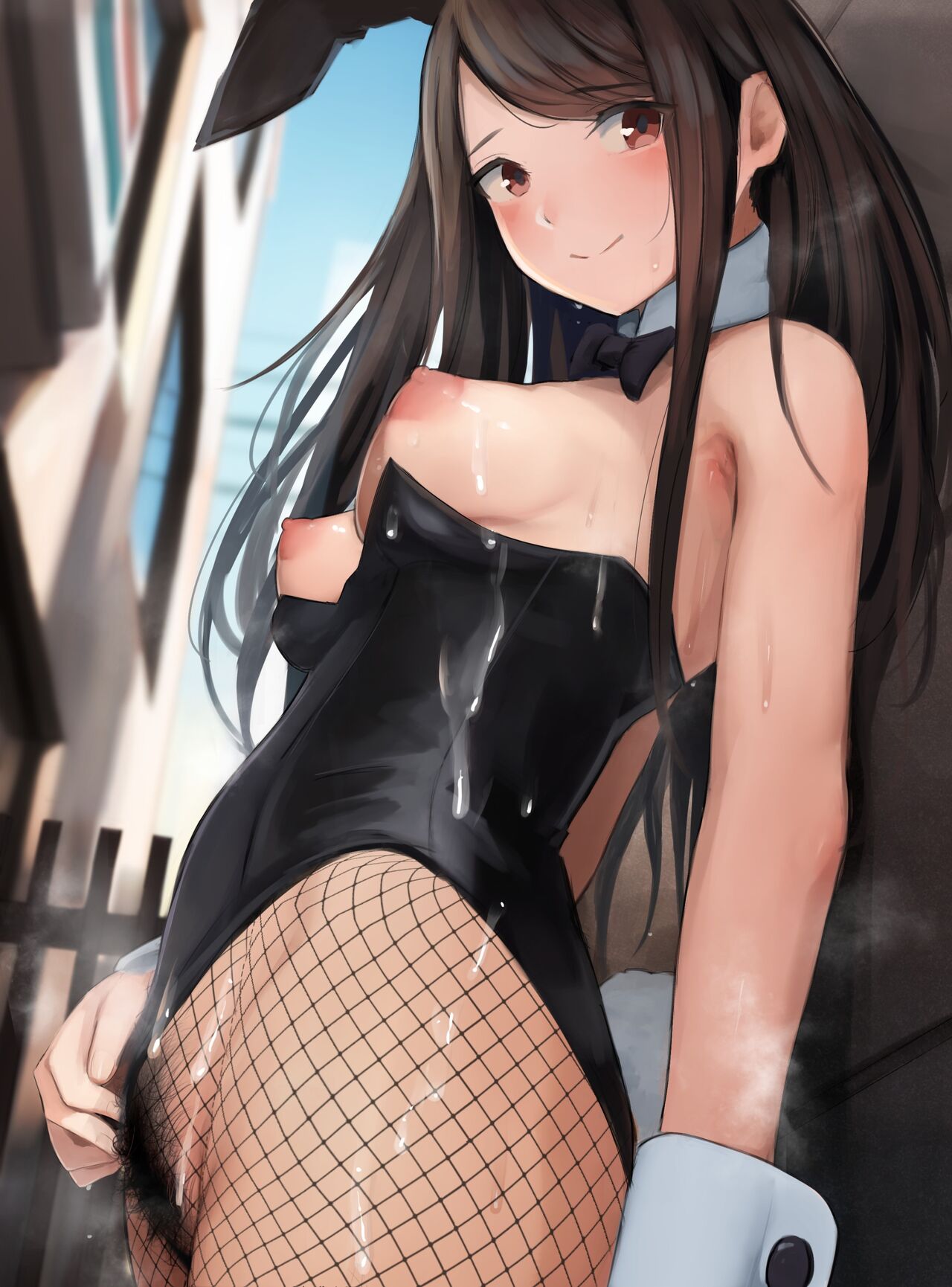 Yagai Event de Asedaku no Bunny Joshi page 9 full