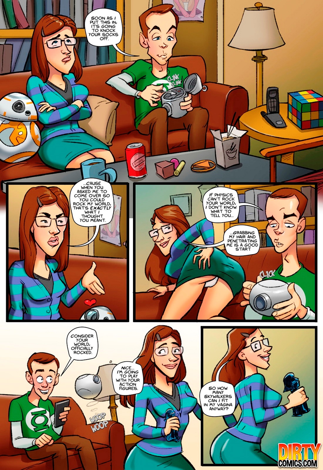 DirtyComics - The big gang bang theory 2 page 10 full