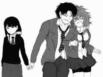 Tomo-chan comics cover