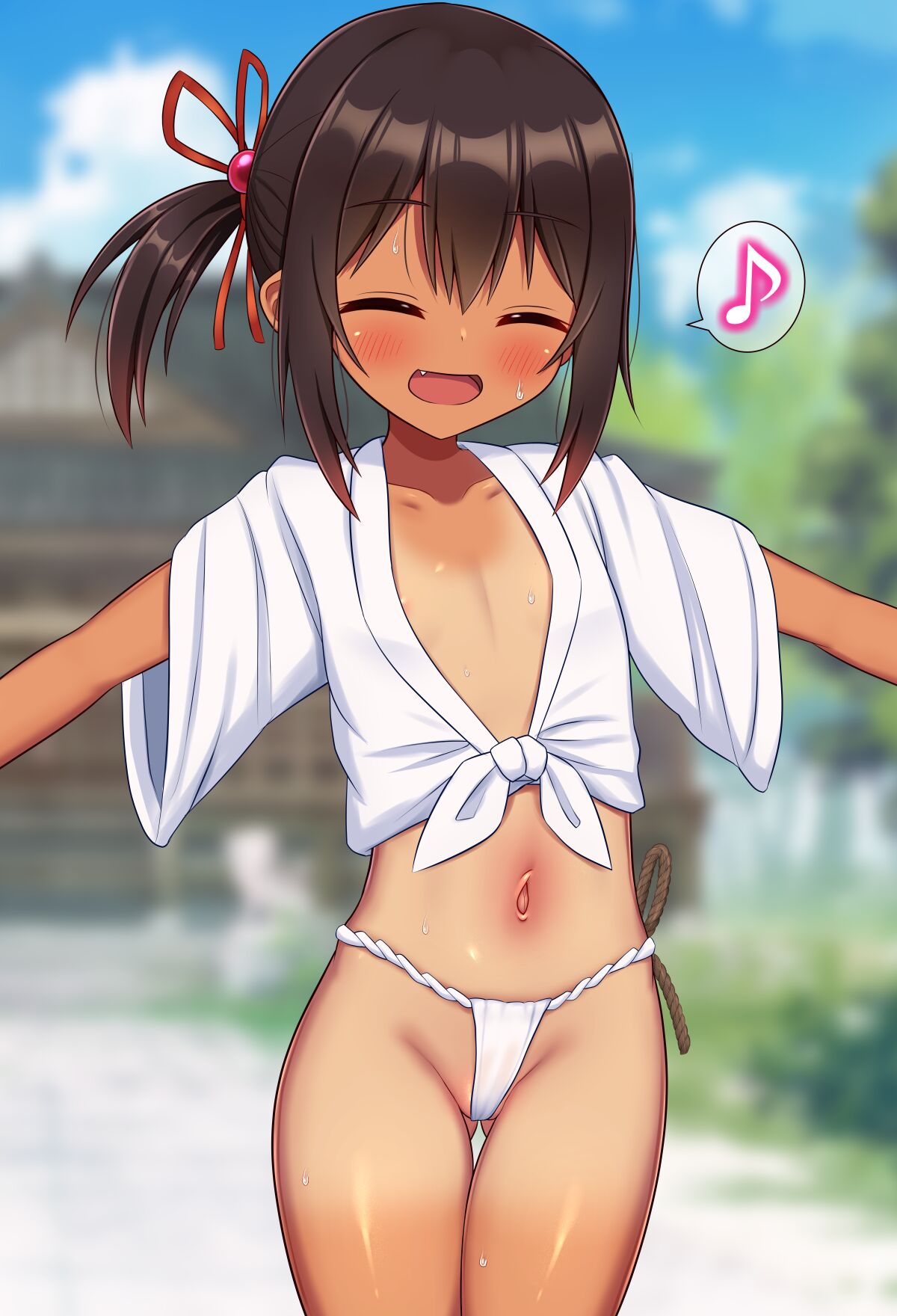 お祭りに来た女の子 page 3 full