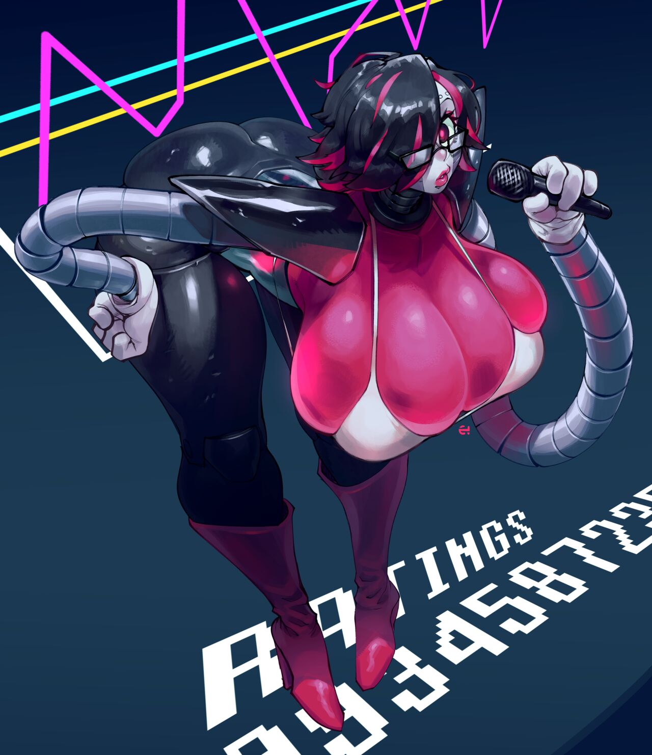 Female Mettaton page 1 full