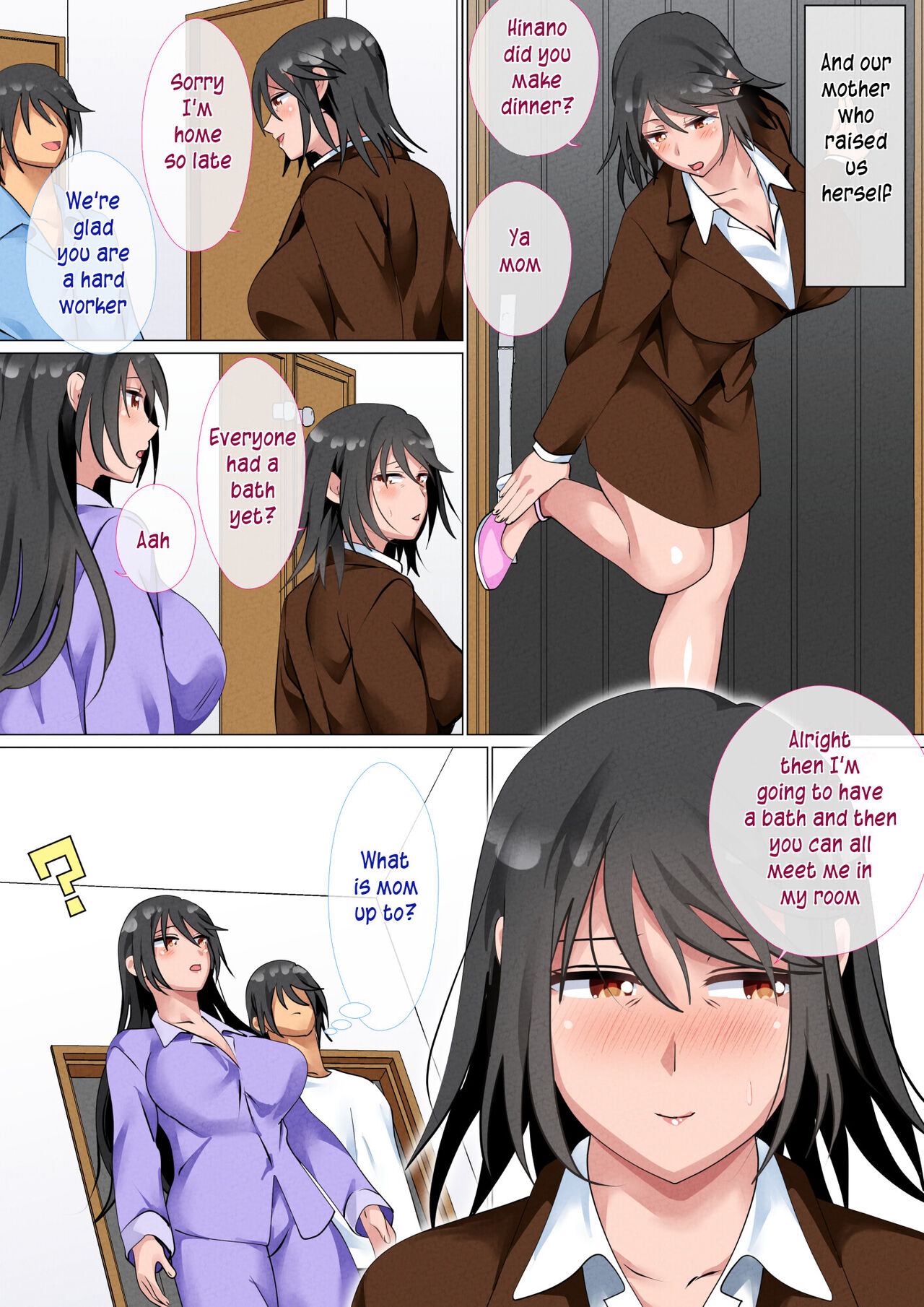 Kazoku De Musuko O Fudeoroshi Suru Narawashi Ga Sonzai Suru Kakei | A family with a tradition of taking their son's virginity page 6 full