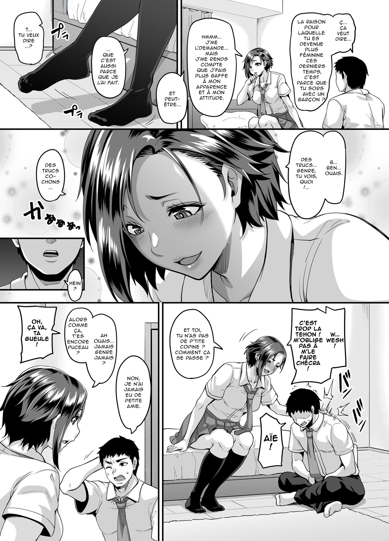 Sukebe na Musume no Otoshikata Dosukebe na Oba-san ga Shikonde Ageru | Une MILF dévergondée va t'apprendre comment faire pour que sa salope de fille te tombe dans les bras page 6 full