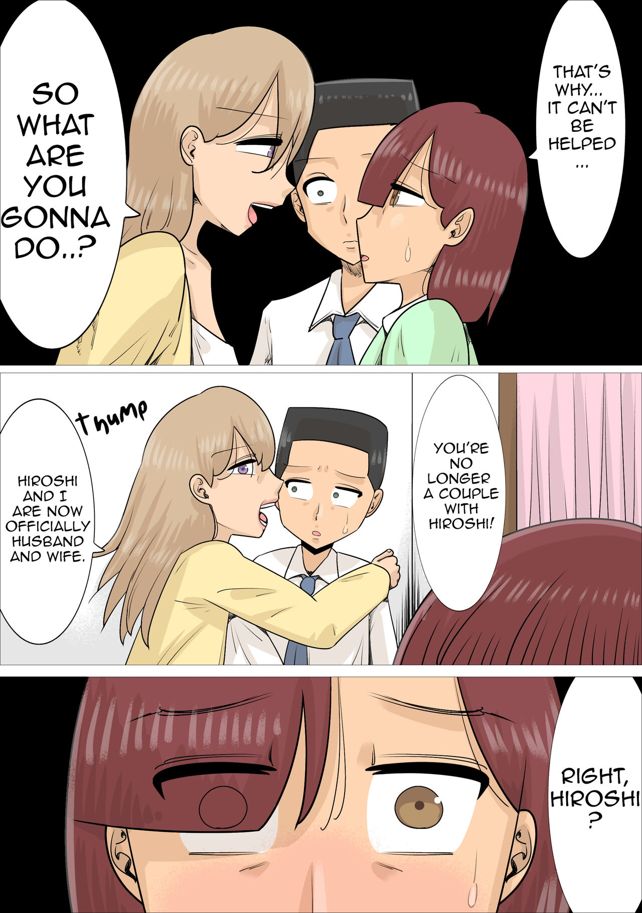 Kyouseiteki ni Jukujo to Kekkon Kozukuri Saserareru Watashi no Kareshi|My Boyfriend is Forced to Marry an Older Woman and Have a Child with Her page 10 full