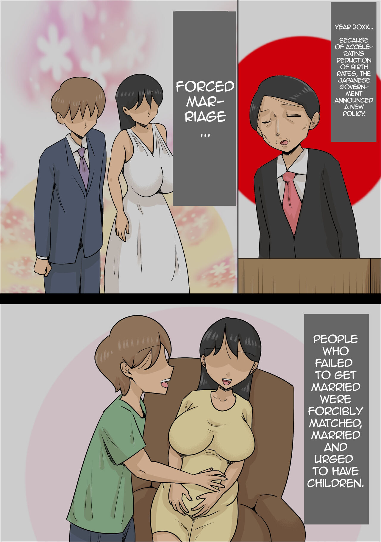 Kyouseiteki ni Jukujo to Kekkon Kozukuri Saserareru Watashi no Kareshi|My Boyfriend is Forced to Marry an Older Woman and Have a Child with Her page 2 full