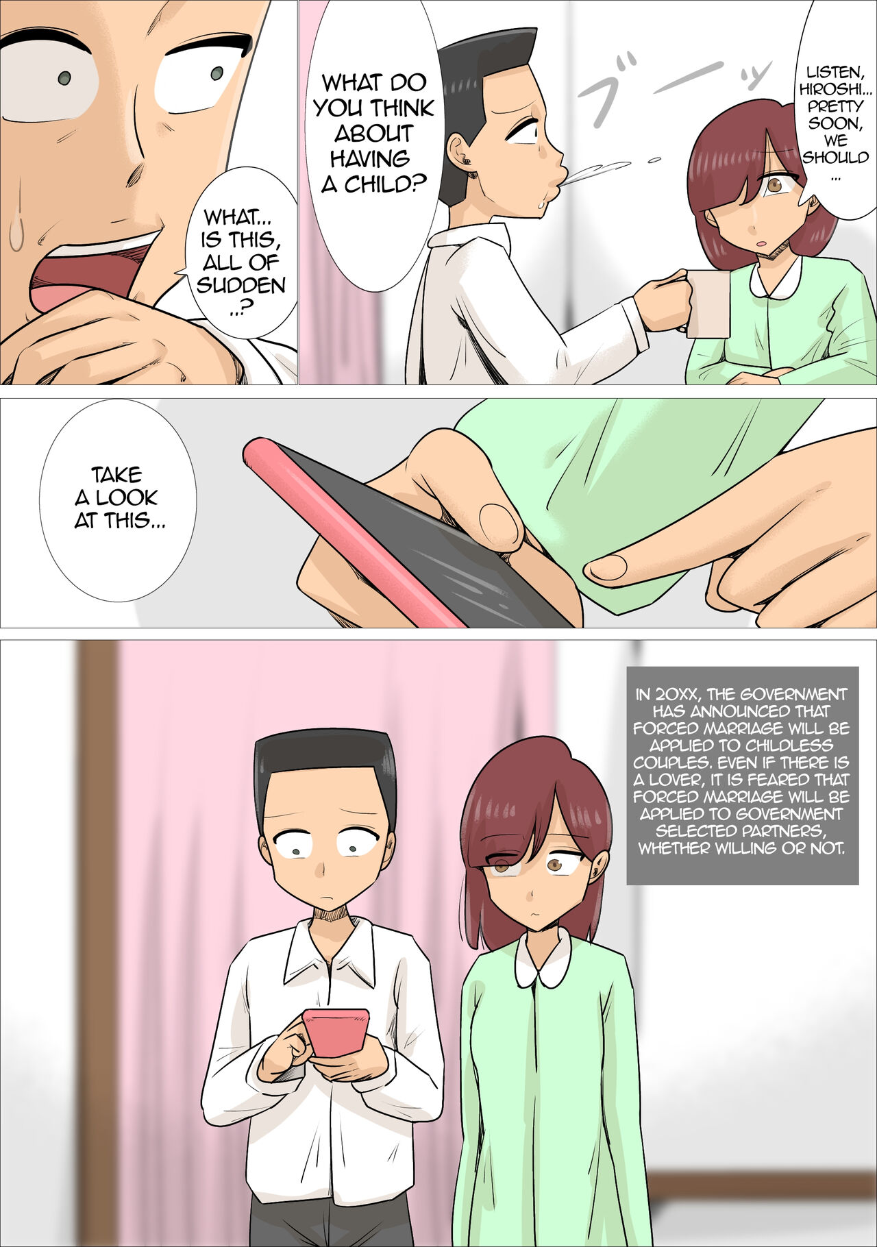 Kyouseiteki ni Jukujo to Kekkon Kozukuri Saserareru Watashi no Kareshi|My Boyfriend is Forced to Marry an Older Woman and Have a Child with Her page 5 full