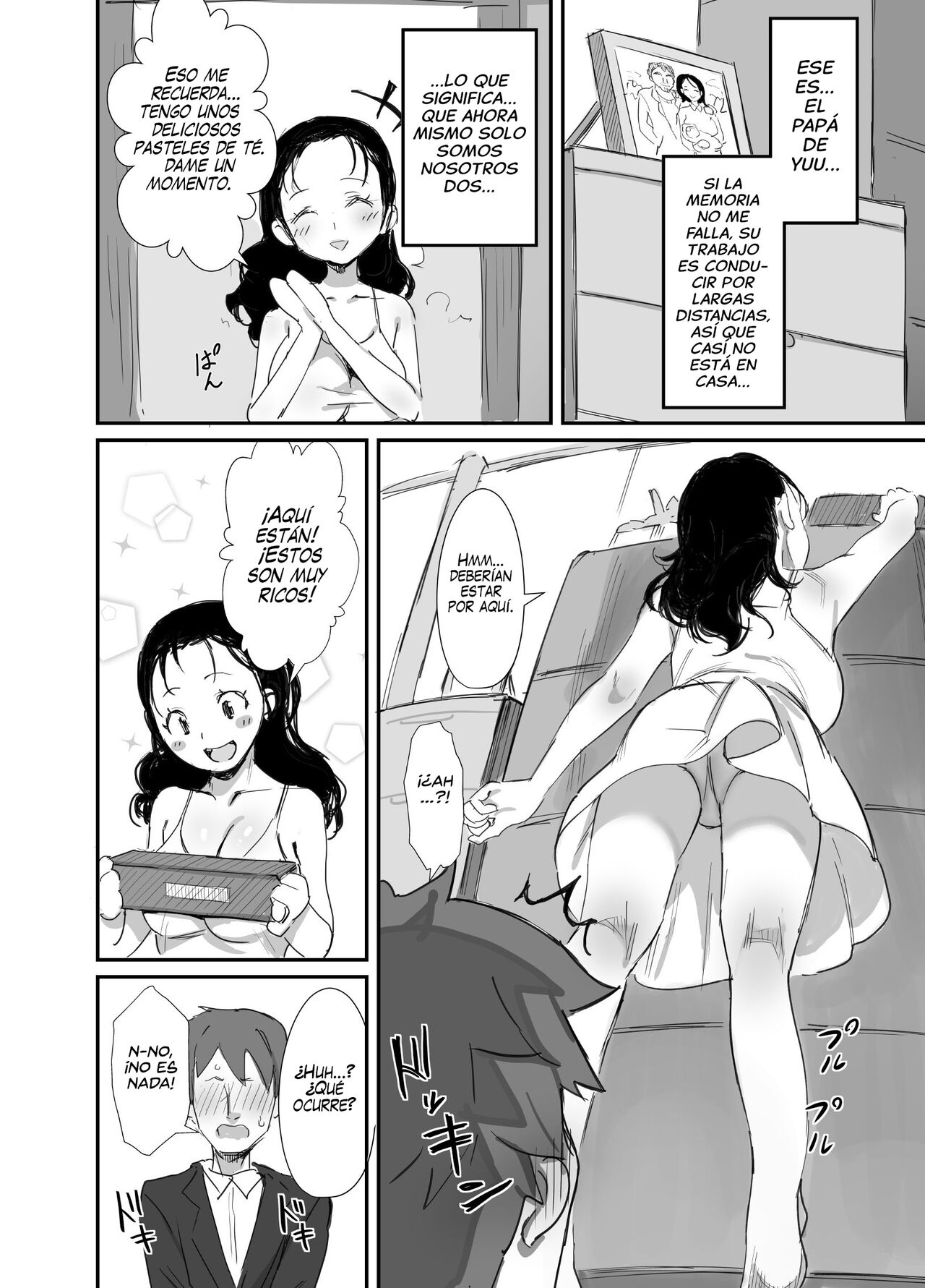 Natsu to Oba-san 2 | Verano con una Mujer Mayor  2 page 6 full