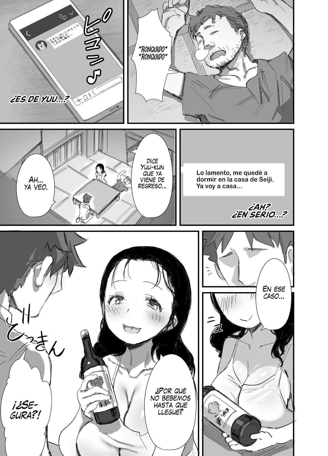 Natsu to Oba-san 2 | Verano con una Mujer Mayor  2 page 9 full