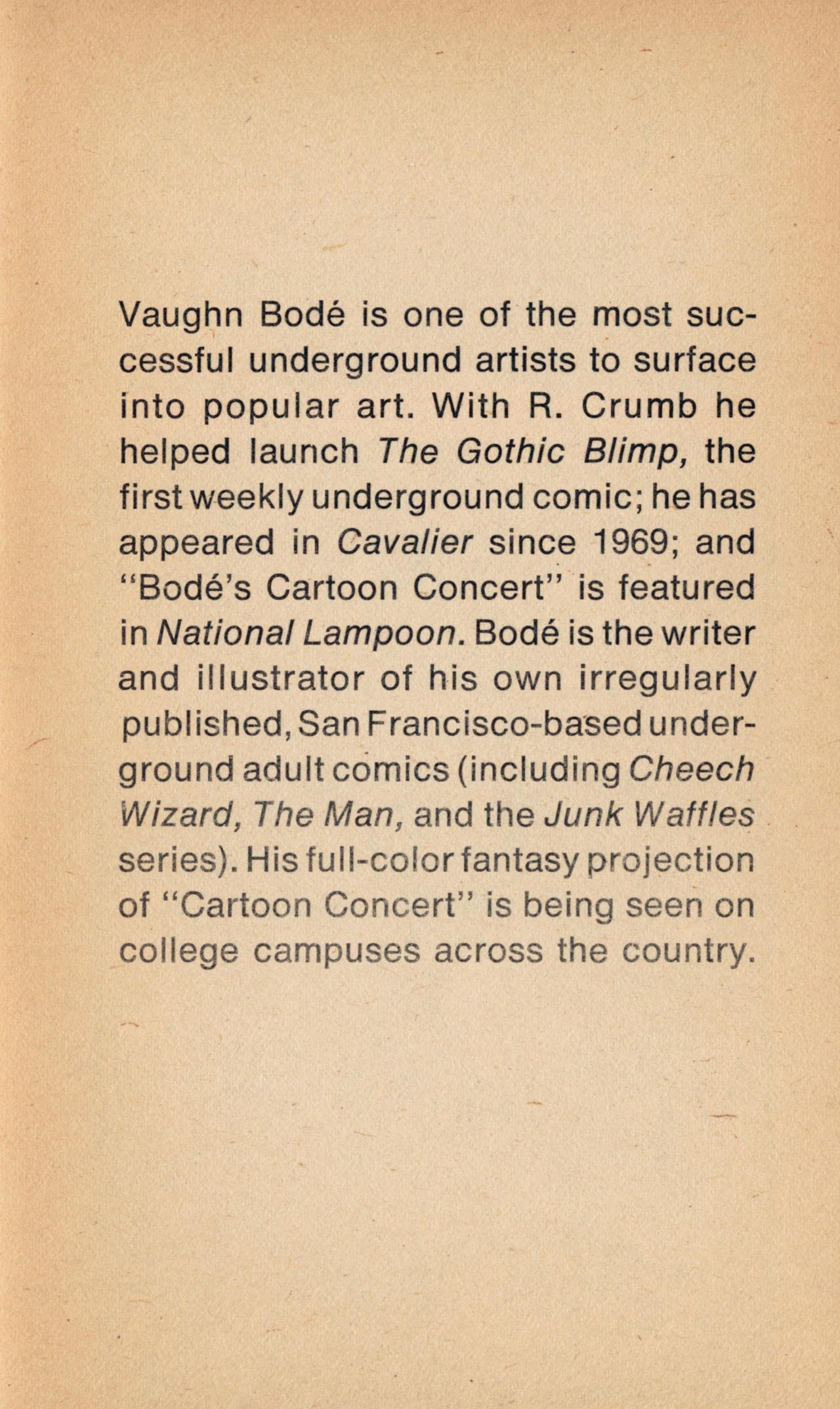 Cartoon concert page 4 full