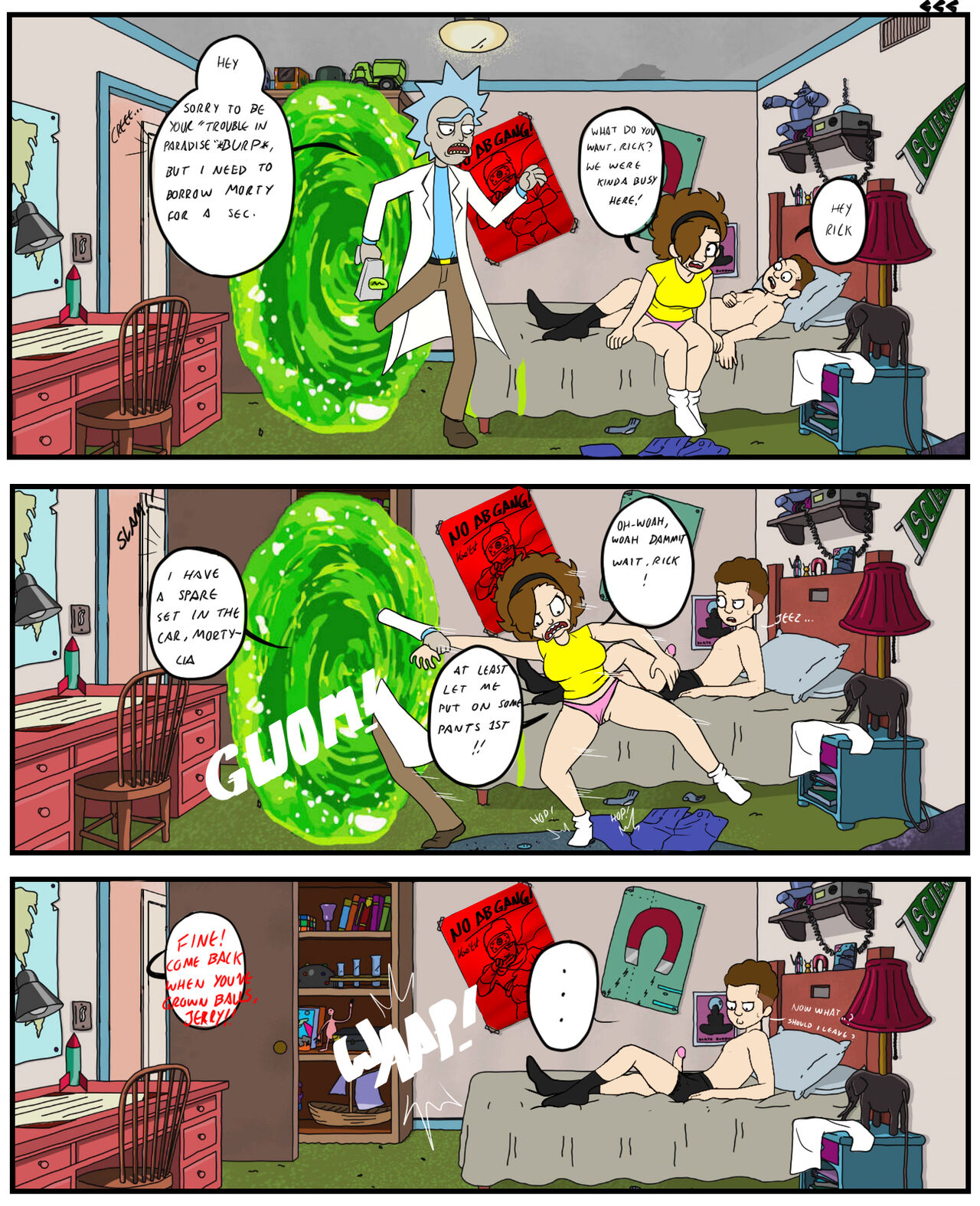 Aw Jeez  - Bleached Edit page 2 full