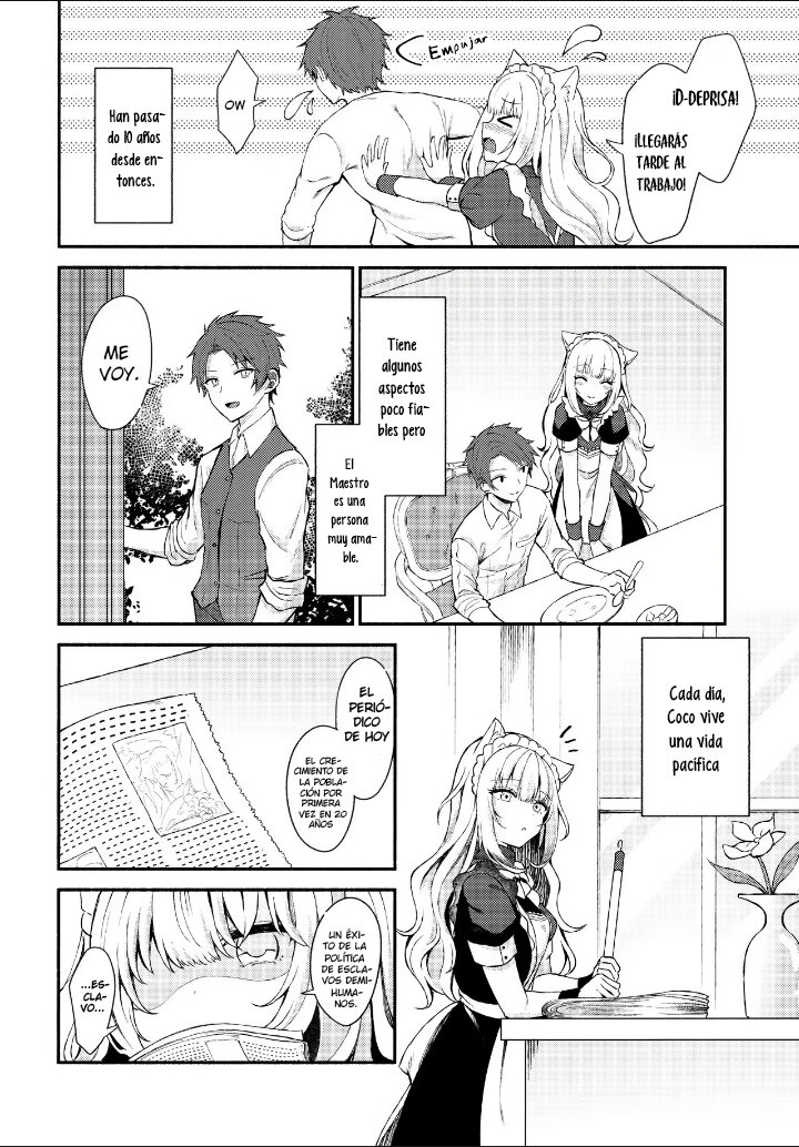 Moto Dorei no Nekomimi Maid to Shiawase Ecchi Suru Hon page 5 full