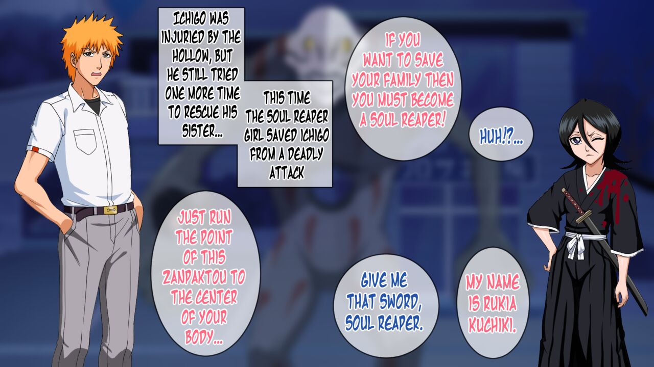Bleach Visual Novel page 5 full
