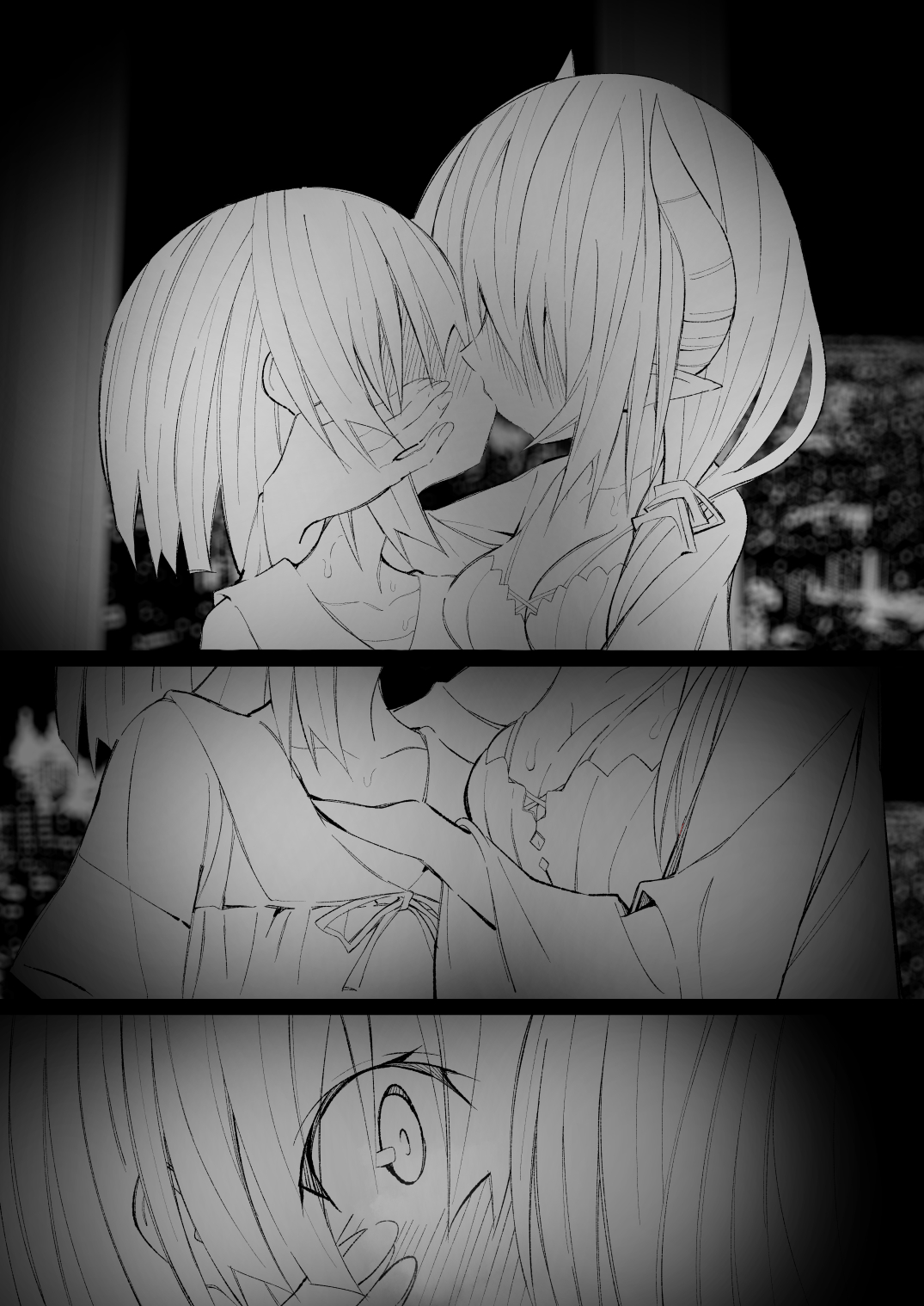 異種姦風俗街 ふたなりロリの筆おろし withサキュバス page 3 full