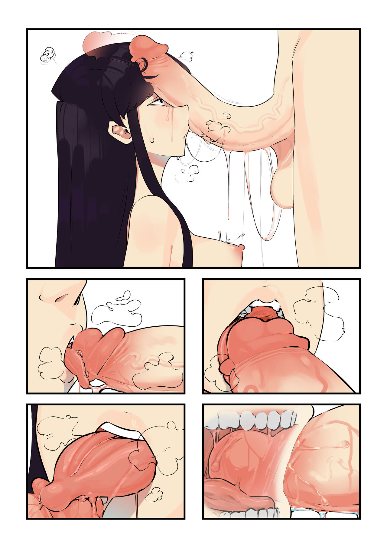 Komi can Salivate!! page 3 full