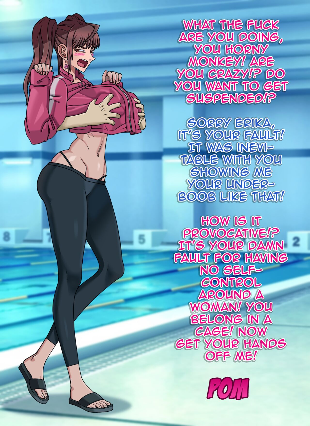 Cleaning Pool with Erika Kuramoto page 10 full