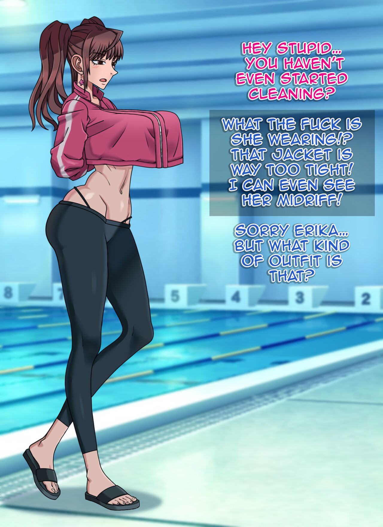 Cleaning Pool with Erika Kuramoto page 4 full