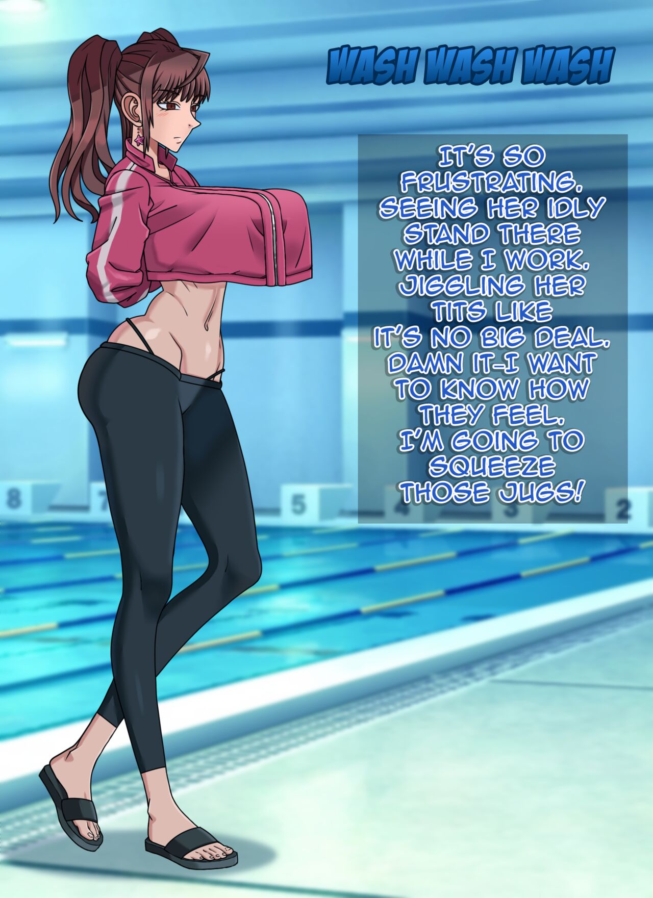 Cleaning Pool with Erika Kuramoto page 8 full