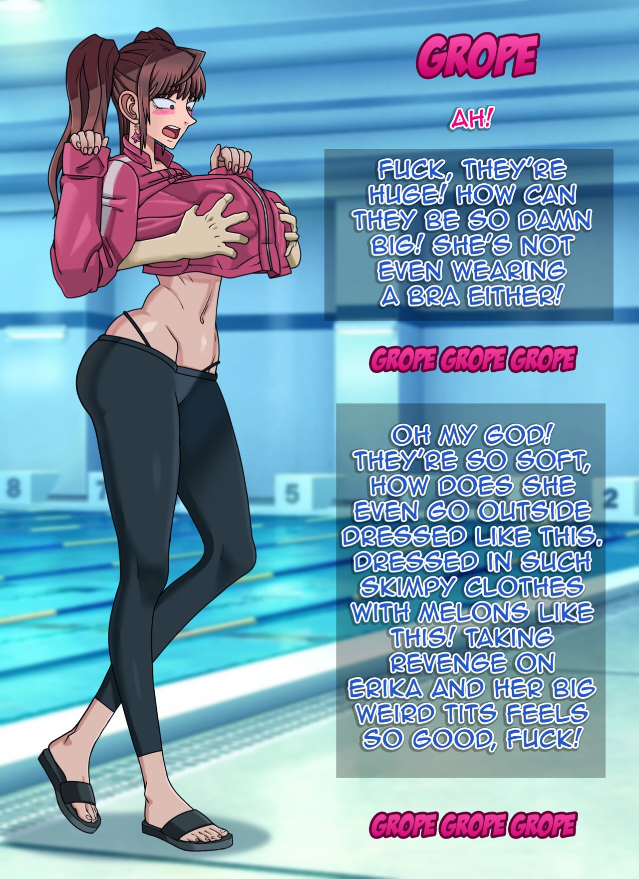 Cleaning Pool with Erika Kuramoto page 9 full