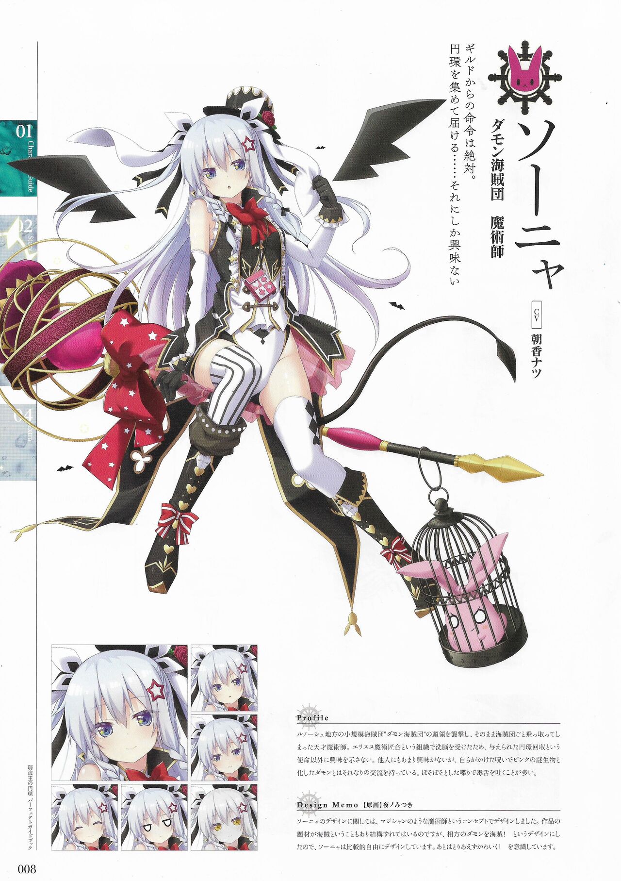 Sankai Ou no Yubiwa Perfect Guidebook page 8 full