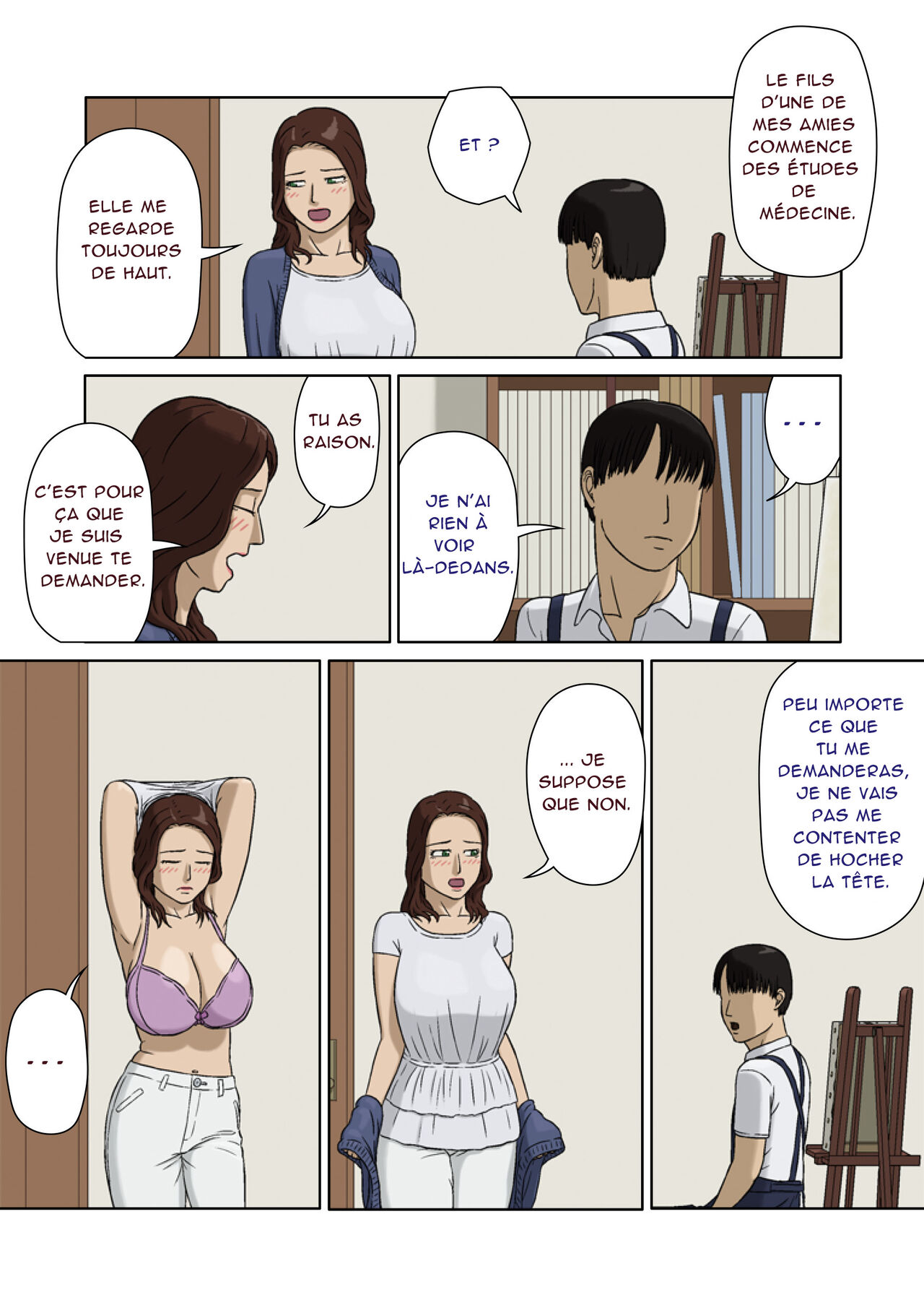 Boshi Soukan ~Haha no Onegai~ sollicitation d'une mère incestueuse page 3 full
