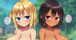 二人のロリ巨乳