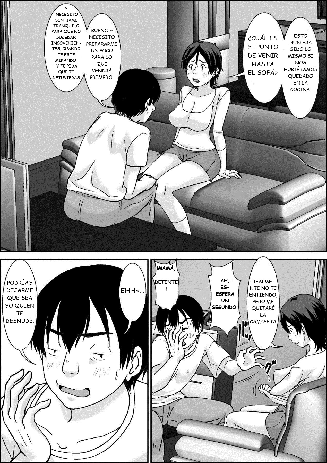 Kora! Anta Hahaoya o Kudoite Nani Shiyoutte Iu no! | ¡Oye! ¡¿Qué haces seduciendo a tu madre!? page 10 full
