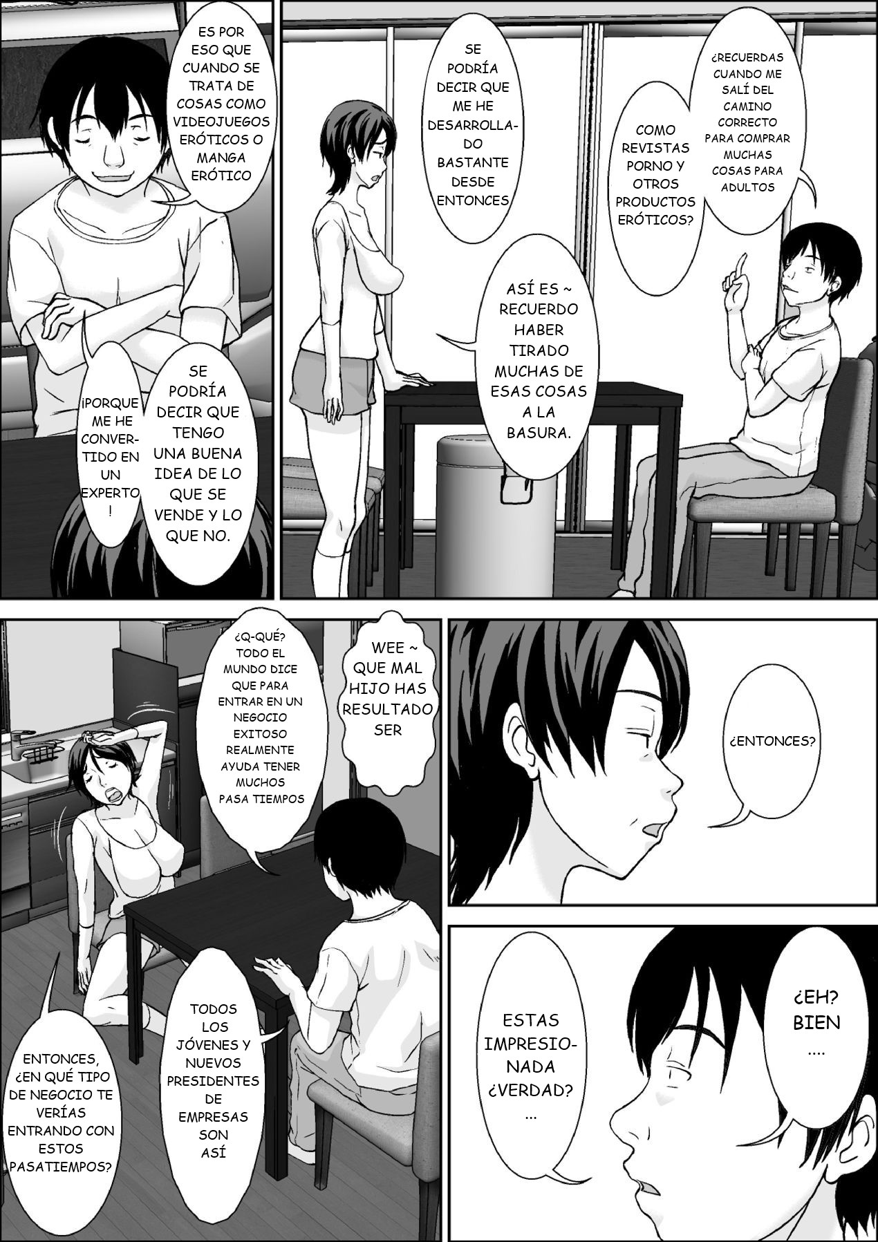 Kora! Anta Hahaoya o Kudoite Nani Shiyoutte Iu no! | ¡Oye! ¡¿Qué haces seduciendo a tu madre!? page 5 full