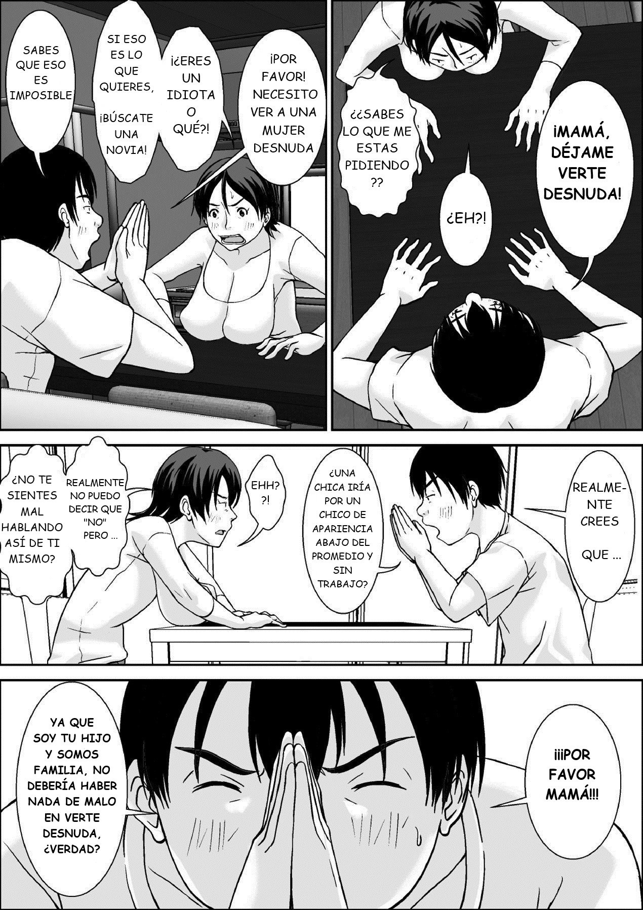 Kora! Anta Hahaoya o Kudoite Nani Shiyoutte Iu no! | ¡Oye! ¡¿Qué haces seduciendo a tu madre!? page 7 full