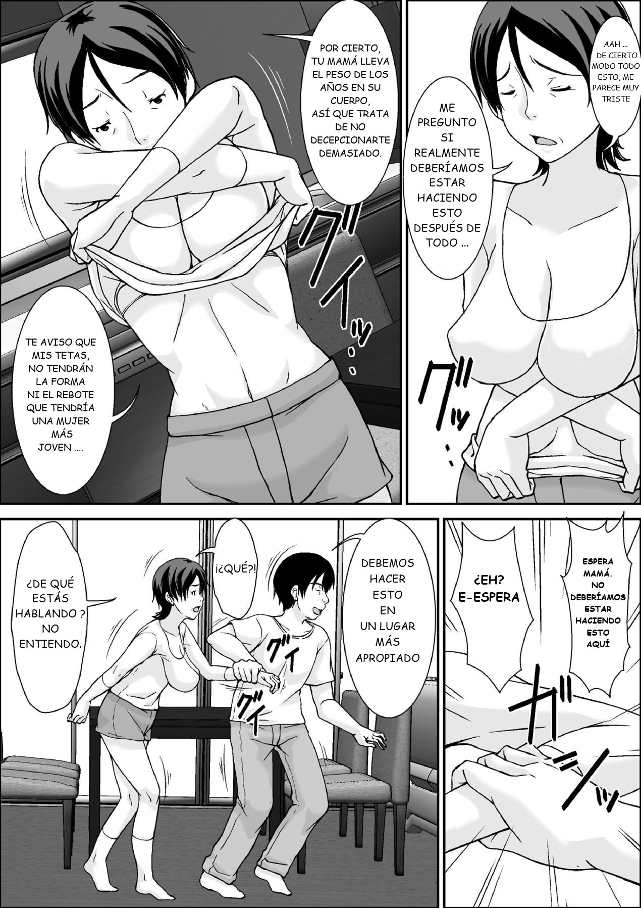 Kora! Anta Hahaoya o Kudoite Nani Shiyoutte Iu no! | ¡Oye! ¡¿Qué haces seduciendo a tu madre!? page 9 full