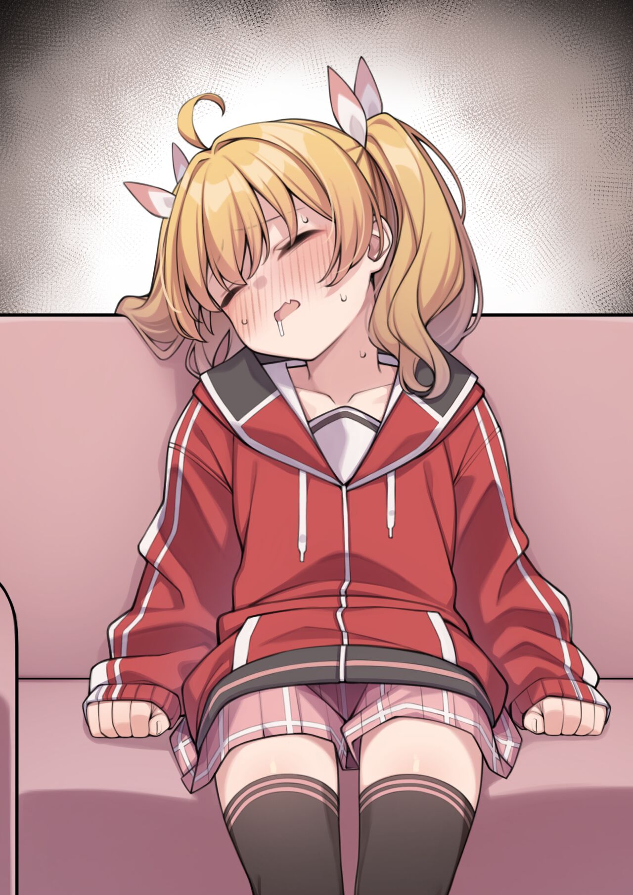 ミルク嫌いのヨシミを手伝ってあげる先生…を妄想するヨシミを描写した絵 page 7 full
