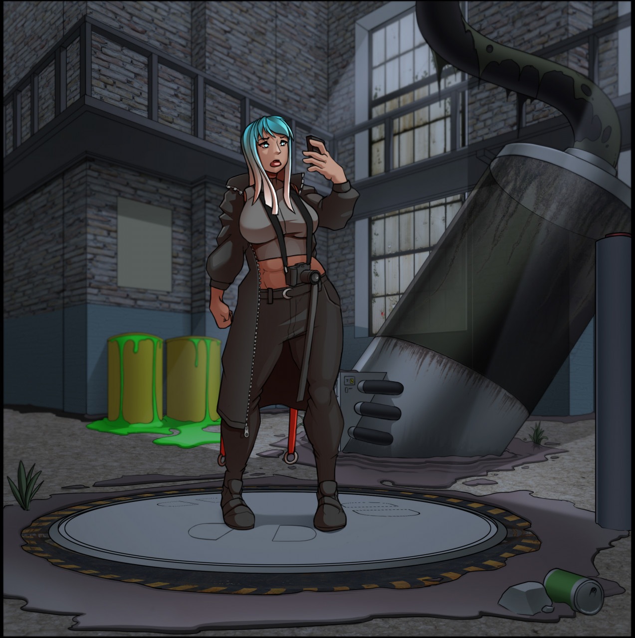 Trapped in the Lab page 1 full